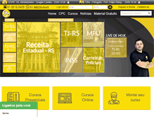 Tablet Screenshot of cpcrs.com.br